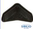 BASETTE PER ANGOLARI NERO ART 121 35/35