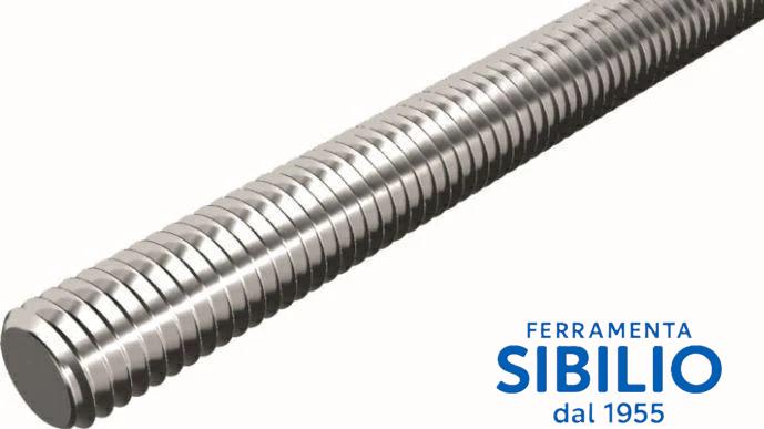 BARRE FILETTATE DA 10 ACCIAIO INOX A2  DIN 975