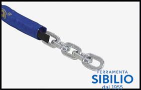 CATENA quadra r.TESSUTO 333.6.90 ø5.7x90 cm viro