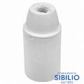 PORTALAMPADA E14 LISCIO BIANCO  E600L/BI