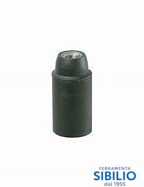 PORTALAMPADA E14 LISCIO NEROCO  E600L/NE