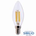 LAMPADA LED FILAMENTO OLIVA 4W E14 230V 3000K  FLOLE14BC