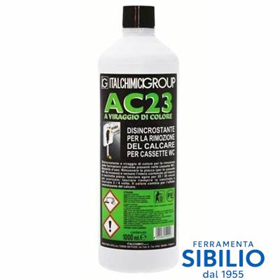 AC23 DISINCROSTANTE PER CASSETTE WC DA LT 1  54200 ITALCHIM