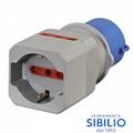 ADATTATORE DI SISTEMA SP CEE 2P+T 1PR UNIV+2PR  80864