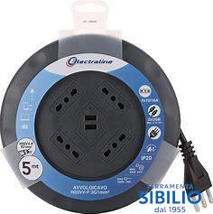 AVVOLGICAVO UFO 3X1  MT 5  4P 10X16A 2USB  49024