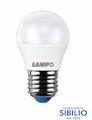 LAMPADA LED SFERA 8W E27 230V 6400K SF458WE27BF