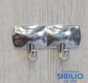 ASSICELLA 2 GANCI ARGE.DORATO   3505122AD