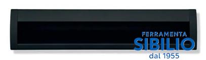 MANIGLIETTA ALLUMINIO NERO OPACO  01471-128-0051   COSMOV