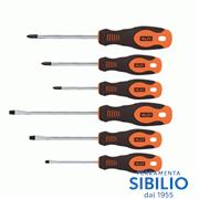 CACCIAVITE SET 6 PZ CON INTAGLIO E POZIDRIV 1463892 VALEX