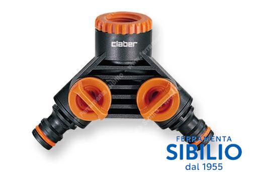 A/91045 PRESA DOPPIO RUBINETTO CLABER BLIST