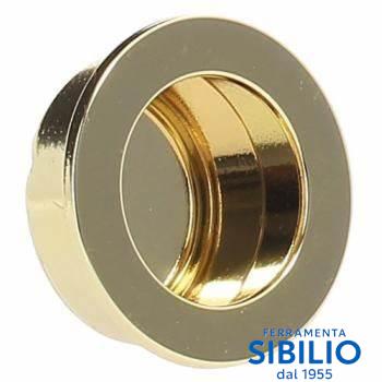 NICCHIA TONDA ART 905 MM.25 OLV ottone