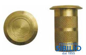 POZZETTI OTTONE DA 22 ART  3022  c/molla