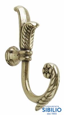 GANCI PER TENDE ART V12 84X60 MM ORO L CASIRAGHI ART. 350V120OR