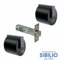 SERRATURA PREMI/APRI FORMA F13/NE NERO