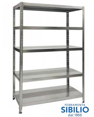 KIT CASA 5 PIANI 080X40 GRIGIO C/R+ANG.MT 2