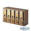 CASSETTA ALUBOX CUBO C5 ALL VERN BRONZO 30X52X17.5 20C5VBR