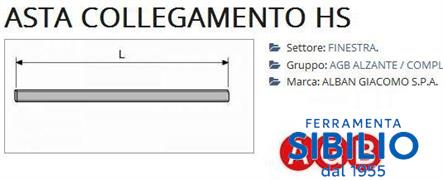 G407290003 H1 ASTA DI GIUNZIONE CARRELLI FINO A 2500