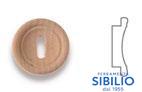 BOCCHETTA METAL STYLE LEGNO MG7581 FORO d.30 EST.32