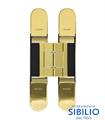 CERNIERE INVISIBILE CEAM 3D 1430 OTTONATA 128x22 mm