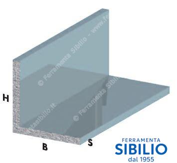 ANGOLARE ALL. ARGEN. BRILL. 20X20X1 MT 2  SPAN2020ABA02