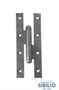 CERNIERE PAUMELLES DX 160X80 ACCIAIO LUC.  105AL161D