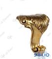 PIEDI IN LEGNO GREZZO H240  d.160X160 C/2 F 11-32 ART 0309