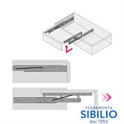 GUIDA X TAVOLI A ESTRAZIONE COMPLANERE CM.48 ART 98480 RAM