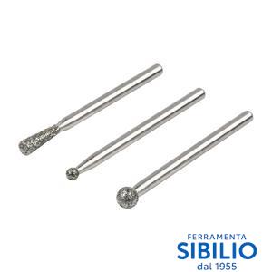 SET MOLETTE DIAMANDATE SFEREO 3PZ ART 5988 WOLFCRAFT