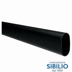 TUBO OVALE 30X15X07 DA MT 3 NERO OPACO A/709 PREZZO AD ASTA