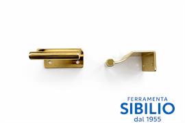 MANIGLIA A LINGUETTA OTTONE LUCIDO  01390-32-0020  COSMOV
