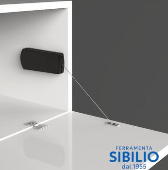 BRACCETTO A CORDA  365.48.313  HAFELE NERO