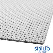 TAPPETO ANTISCIVOLO BOLLINO H50 SP 1.2 BIANCO  RLN12B00000500