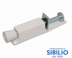 A/248 FERMAPORTA A PEDALE BIANCO GRANDE cm.17 IBFM