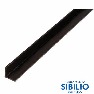 ANGOLARE ALL. VERN. NERO 25X25X1 2MT SPAN2525AAN02