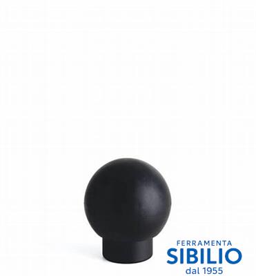 FERMAPORTA LUNGO CM.7 STILO OTTONE NERO OP. B123 NP