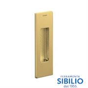 MANIGLIA INCASSO SIRO D111 ZL SUPERORO LUCIDO
