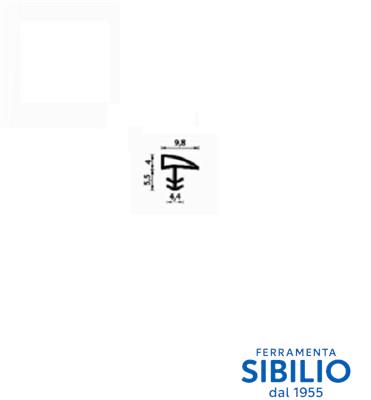 GUARNIZIONE 124AC  BEIGE P/PORTE ROVERPLASTIC  RT = MT 24