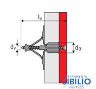 TASSELLI ETNF 10X47 NYLON 8711001  X PARETI VUOTE