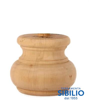 PIEDI IN LEGNO ONTARO MOD P0000230/B DA 100 C/BUSSOLA