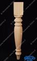 GAMBA IN LEGNO ONTARO MOD GT0000300/120 H.77 11.5X11.5