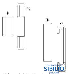 A513010150 F2 KIT COPERTURE ANTA DX 2F34 AOT