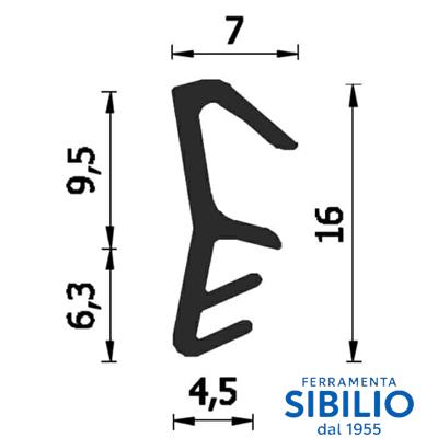 GUARNIZIONE 100K BIANCA rt=30mt ROVERPLASTIK