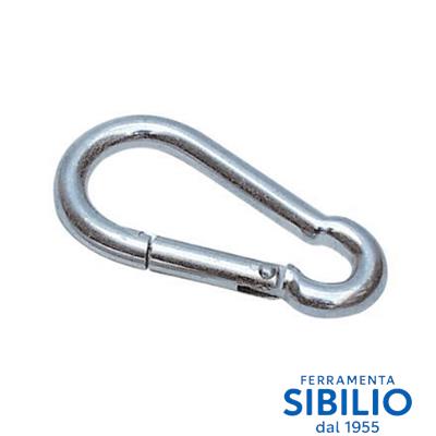 MOSCHETTONI ZINCATI ALPINI DA 60   A068060