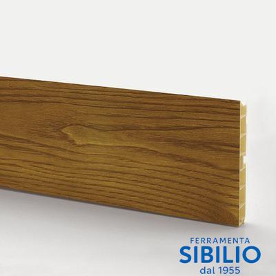 ZOCCOLATURA H cm.10 PVC NOCE SCURO 247  MT 4  31111059