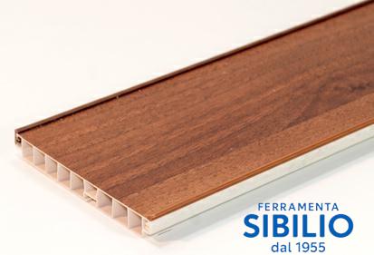 ZOCCOLATURA H cm.15 PVC NOCE SC.247 MT 4  31131059