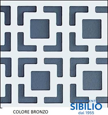 LAMIERE FORATE IN ALL.BRONZO MT.1X2X0,8 FANTASIA 5