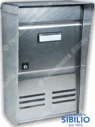 CASSETTA ALUBOX DUBLO DR/2E VERNICIATA ACCIAIO