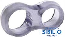 ANELLO ANTIURTO TRASP.DOPPIO P/MANIGLIE A/190