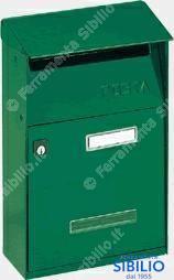 CASSETTA ALUBOX SERIE FT VERNICIATO VERDE 21x11x32