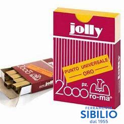PUNTE JOLLY ORO CF=PZ 2000   1001131